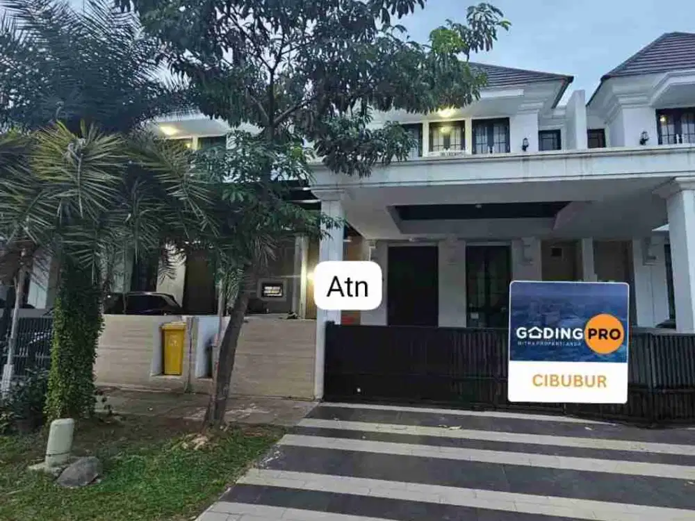 JUAL CEPAT RUMAH 2 LANTAI DI SECOND BOULEVARD CITRA GRAN CIBUBUR