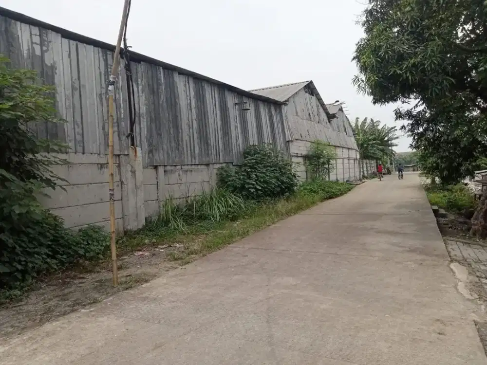 Dijual Gudang di Desa Lebak Wangi, Sepatan timur Tangerang
