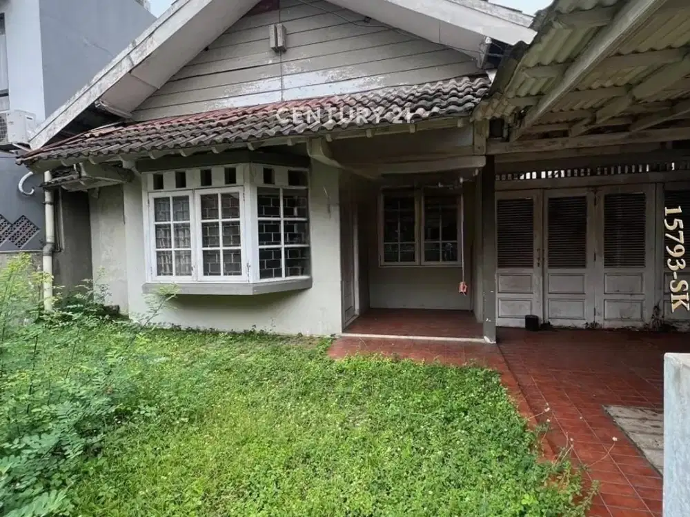 Dijual rumah hitung tanah di komplek sektor 2 bintaro jaya