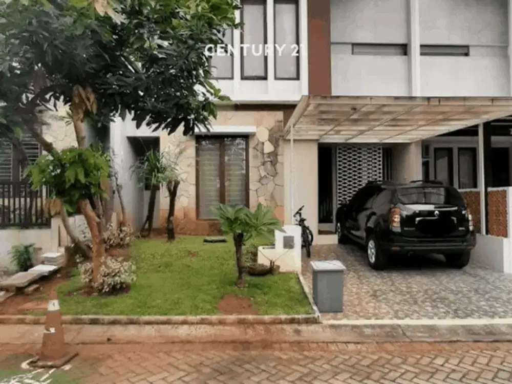Dijual rumah semi furnished di cluster discovery sektor 9 bintaro jaya