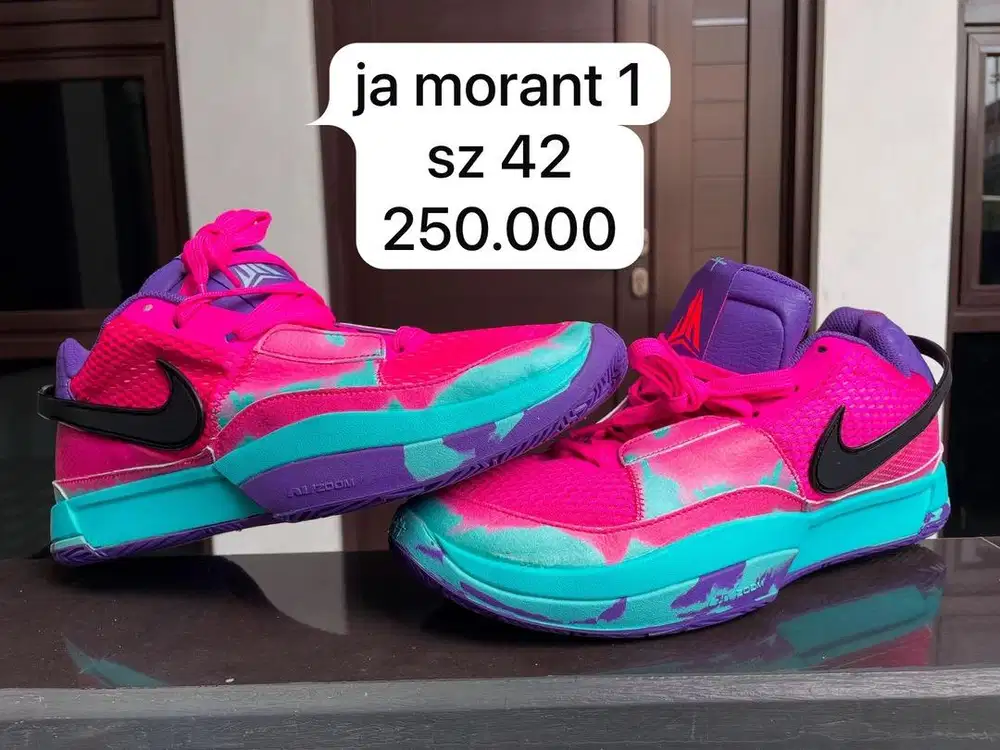 ja morant 1 pink new