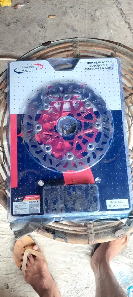 PIRINGAN CAKRAM DEPAN KTC 220MM DISC DISK CNC