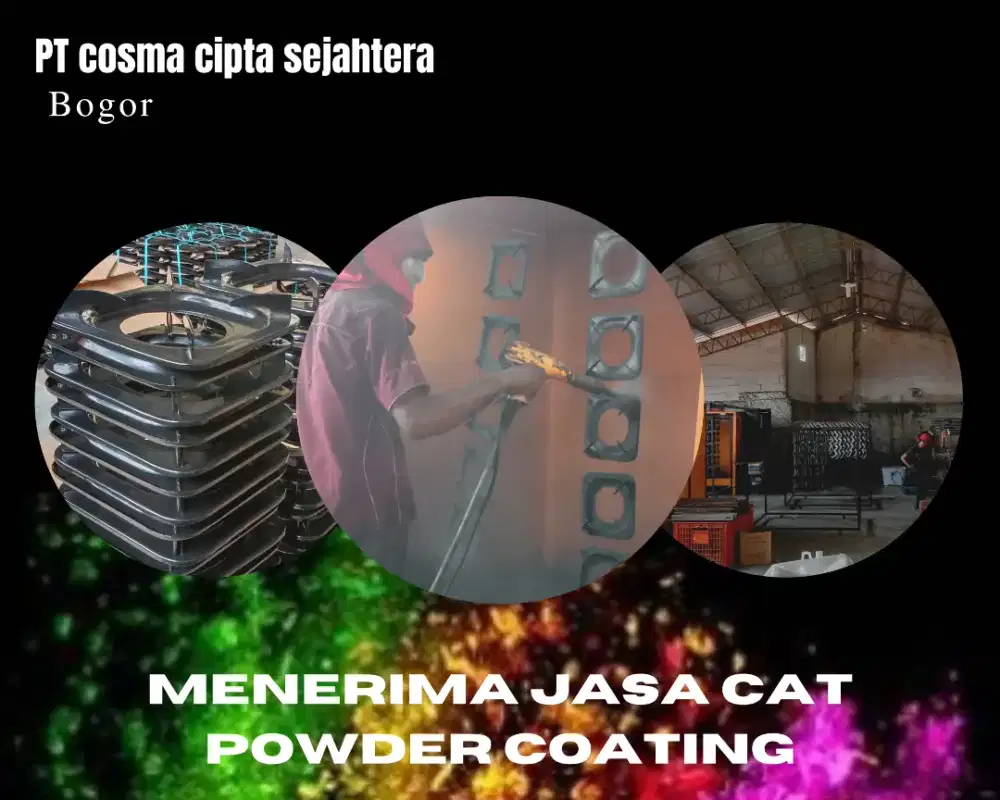 Menerima jasa pengecatan powder coating