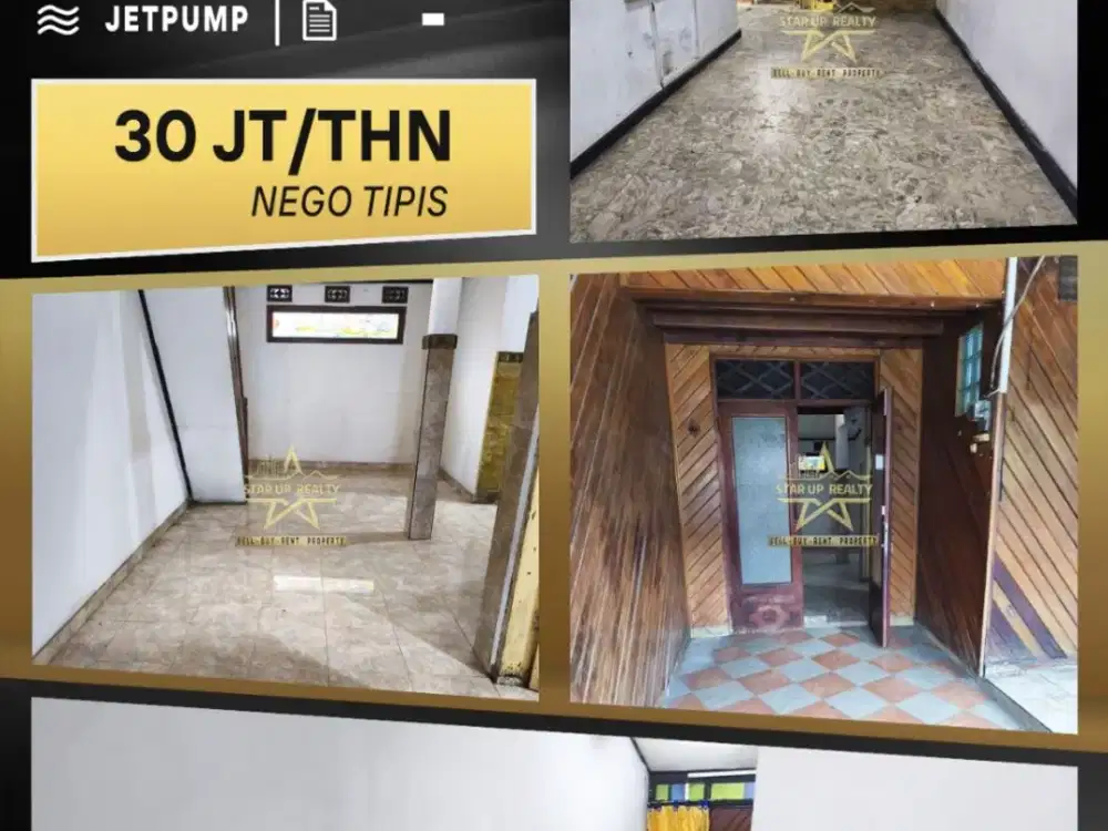 30 jt per thn Disewakan Rumah Taman Kopo Indah 1  kt 3 km 1 lt 102 lb 104