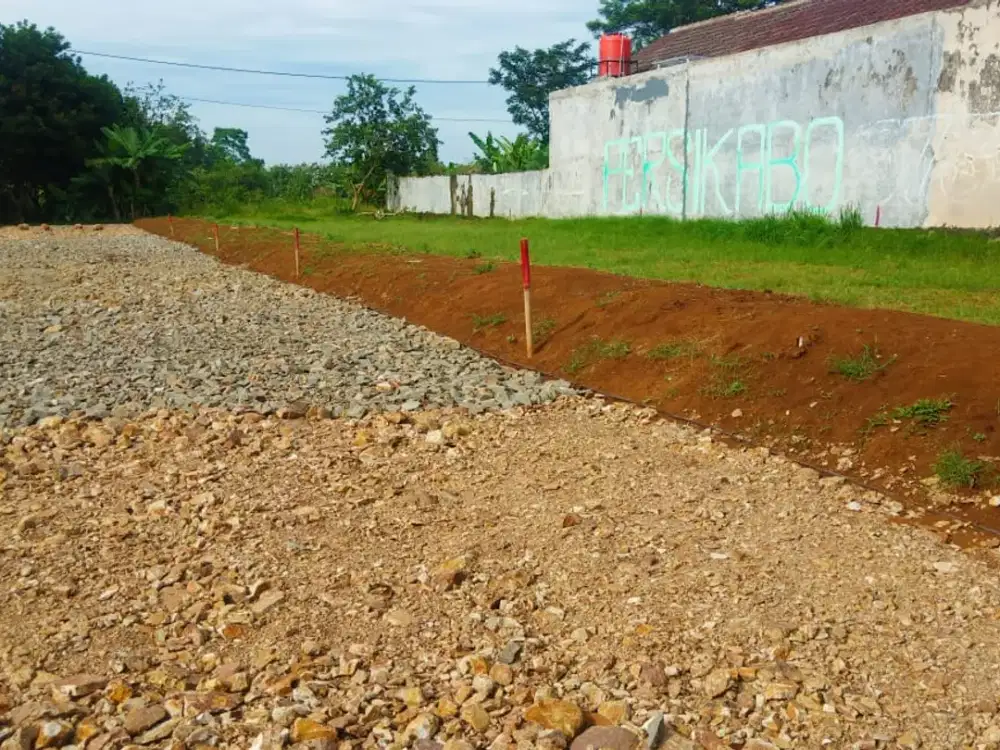 Harga Murah Tanah Kavling SHM 15 Menit Stasiun Cilebut