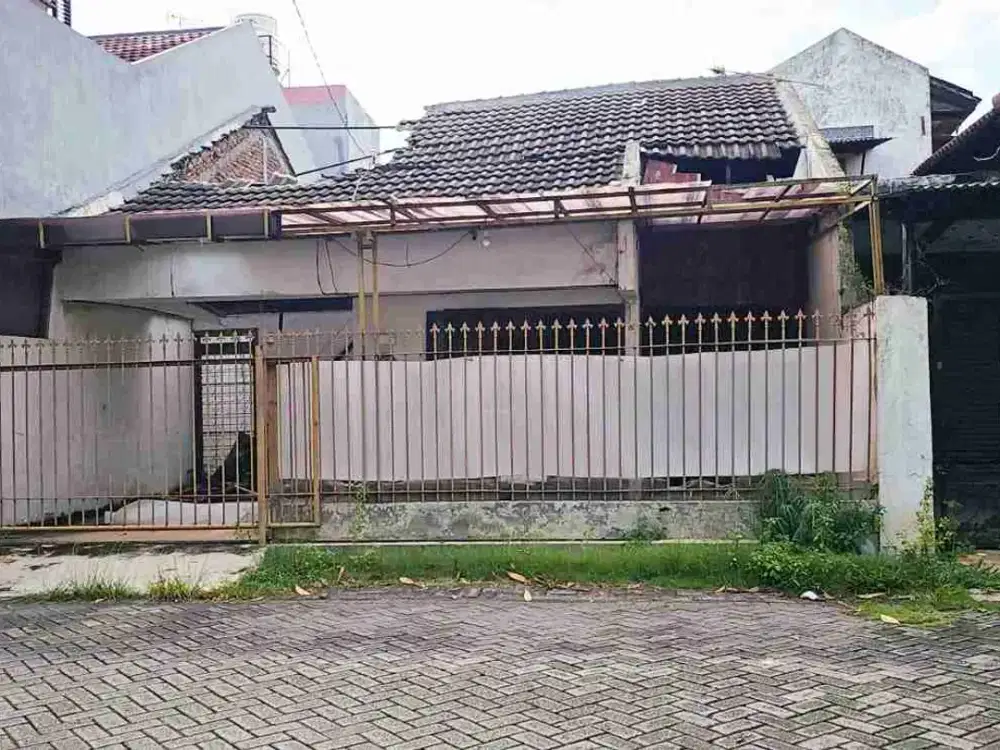 Jual Rumah Jelek Hitung Tanah Perum Wisma Mukti