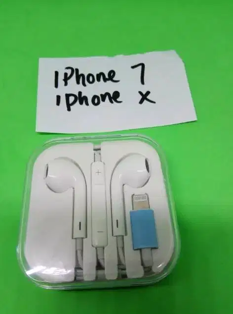 Ear Phone Iphone 7 8 X XS 11 17 Promax Colok Earphone Lighting Headset