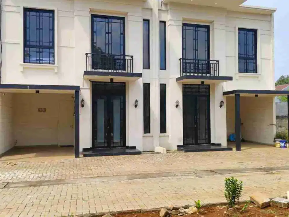 Rumah Mewah Dalam Cluster Di DEPLU Pondok Aren
