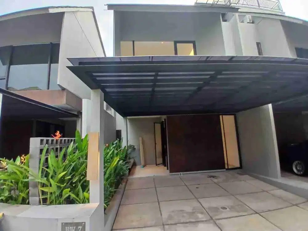 Rumah siap huni Greenwood Pamulang 8 tanah luas jual BU