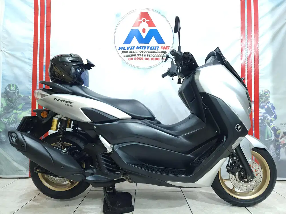 ( KREDIT DP 1 JUTA ) ALL NEW NMAX TH 2020 KEYLESS WARNA SILVER LOW KM