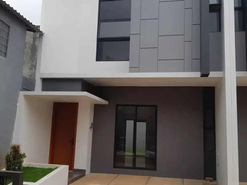 Rumah Modern Full Furnished  2 Lantai mepet BSD City South Serpong Residence Ciater