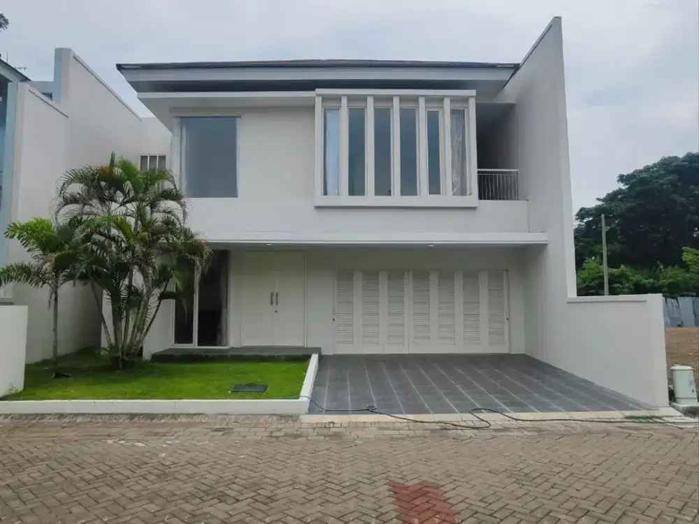 Rumah Baru Gress Semi Furnished Lokasi Manyar Jaya Sukolilo Surabaya
