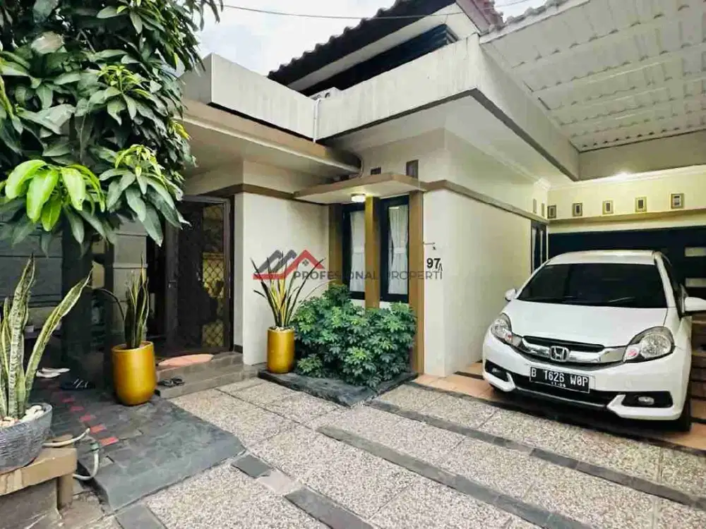 Rumah 2 lantai dalam cluster dekat MRT Lebak bulus tanah luas BU