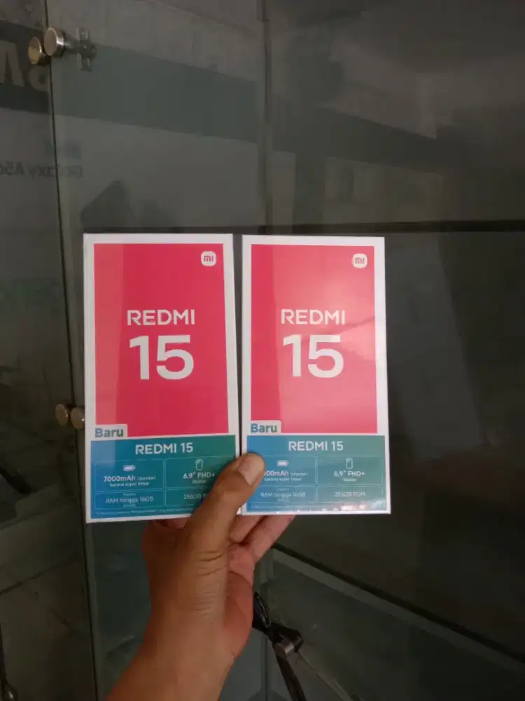 [ Fast respon wa ] Xiaomi Redmi 15 NFC 8+8/256 Garansi resmi 15bln