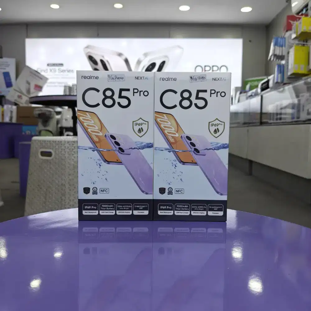 REALME C85PRO TERBARU SNAPDRAGON BATRAI TERBESAR IP69PRO