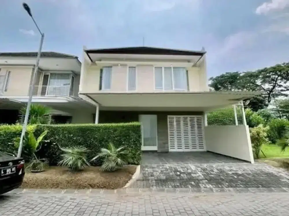 DIJUAL RUMAH WOODLAND FURNISH MEWAH STRATEGIS SIAP HUNI