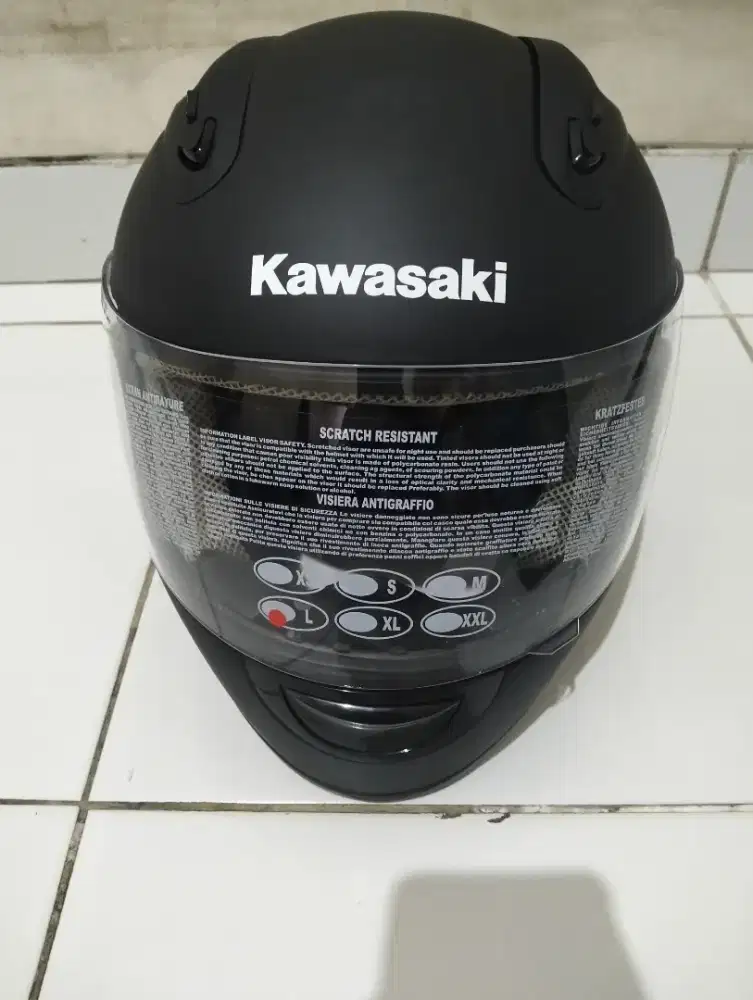 helm ori kawasaki zx 250