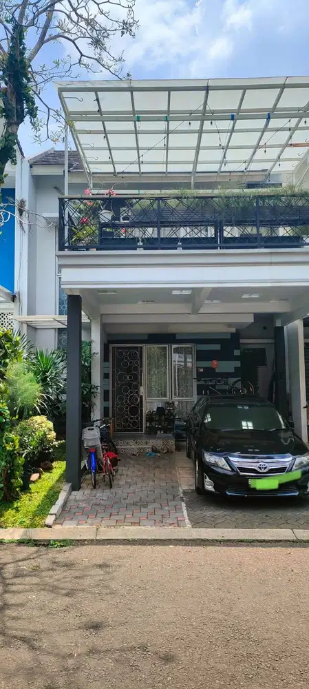 Rumah siap huni Semi furnished di kompleks nyaman
