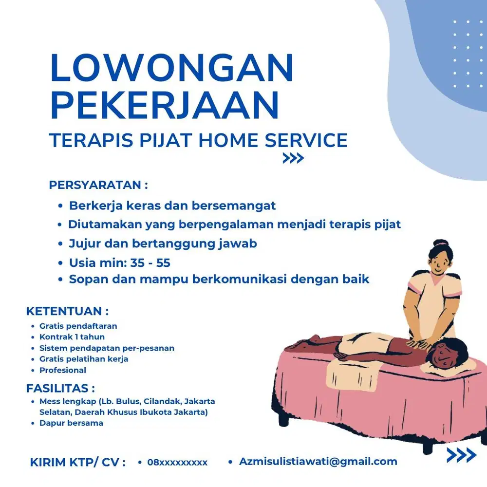 Loker TERAPIS HOME SERVICE