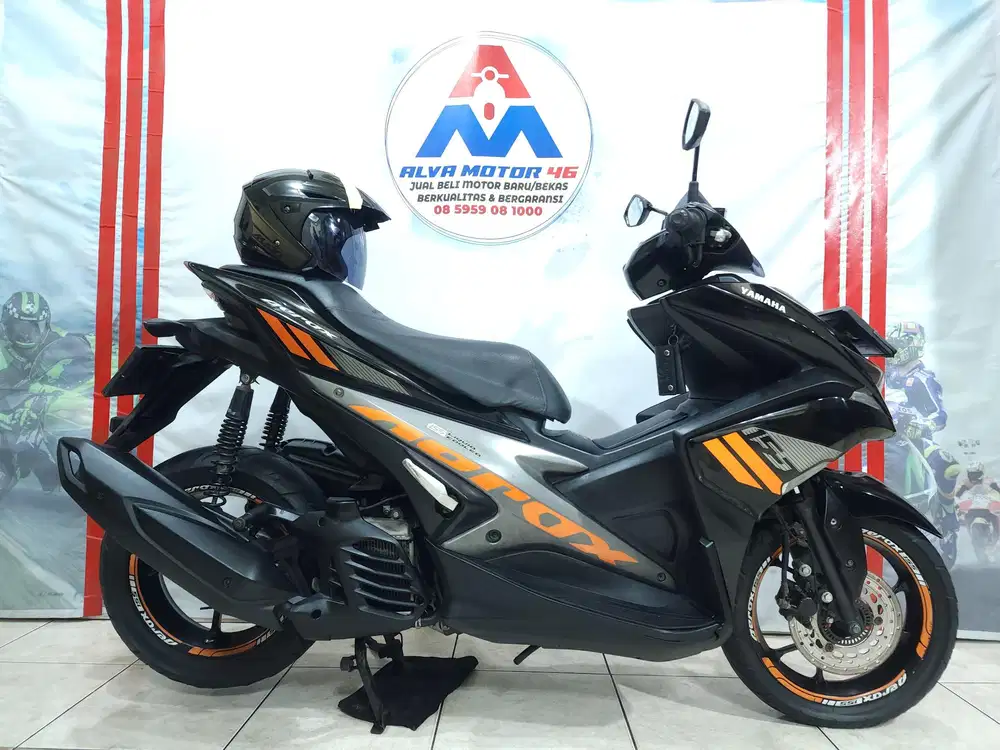 ( PROMO DP 500 RB ) YAMAHA AEROX TH 2018 MULUS GRESS FREE BALIK NAMA