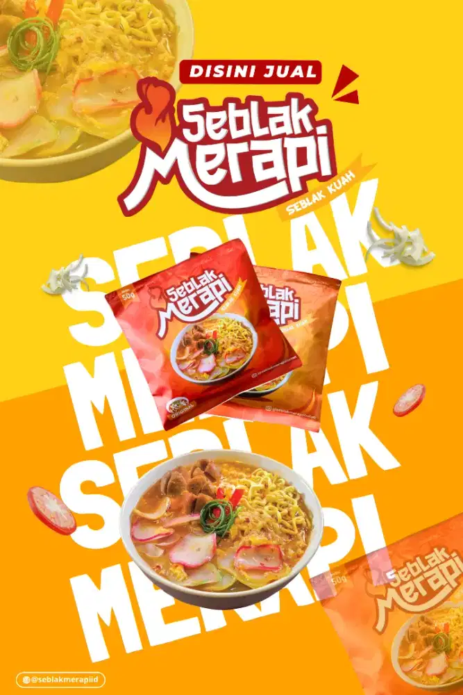 Seblak merapi instant