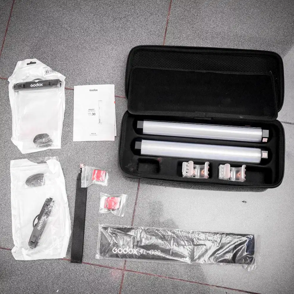 Godox TL30 K2 RGB LED Light. Godox TL-30 Kit 2. Used. Good Condition