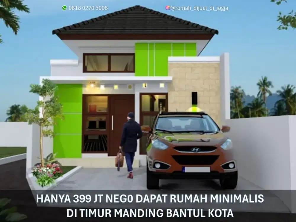 Rumah dekat Kampus UAD di Sumberagung Jetis Proses Bangun