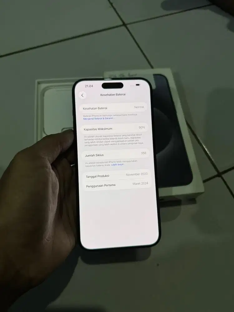 Iphone 15promax/256gb resmi ibox