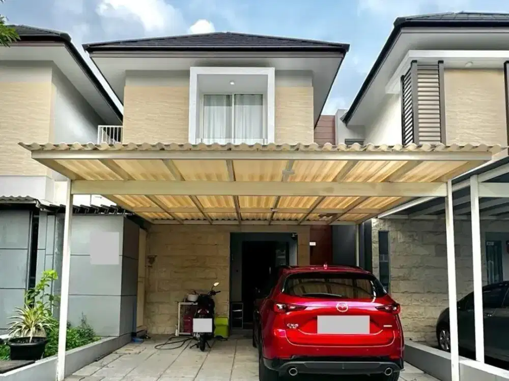 Rumah Minimalis Graha Natura, Semi Furnish Mewah, Kawasan Hijau