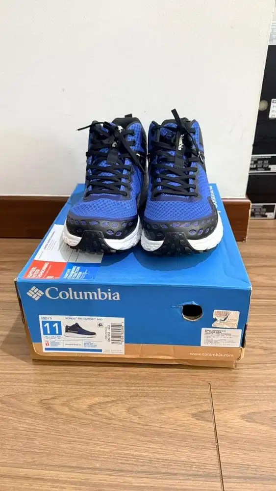 sepatu outdoor hiking trail run waterproof columbia konos trs outdry