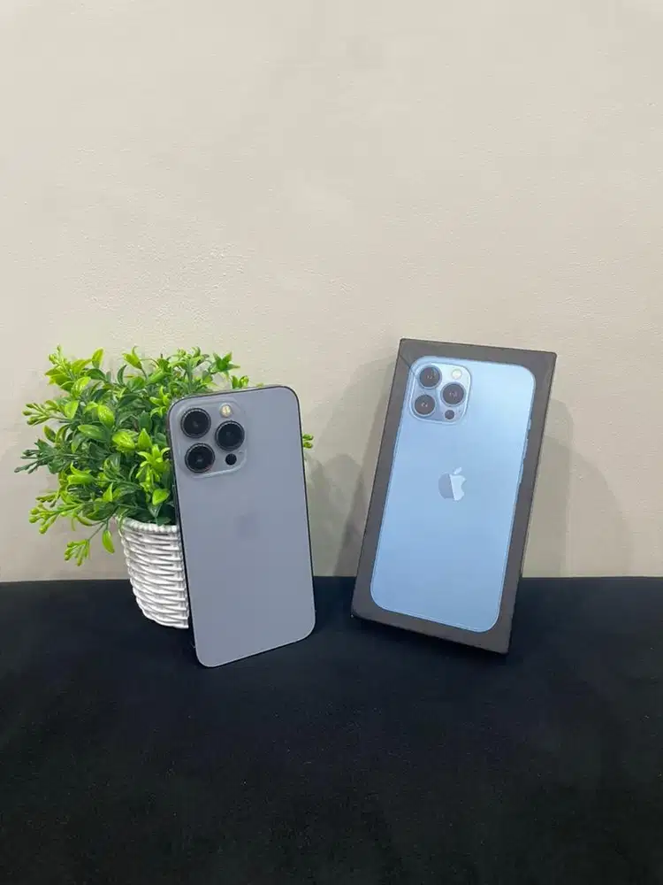 IPhone 13 Pro 128GB Sierra mulus Fullset BH 100% Sinyal Permanent