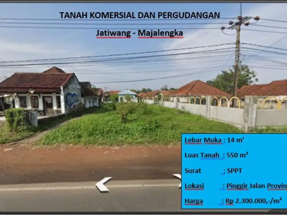 Tanah Komersial dan Perumahan