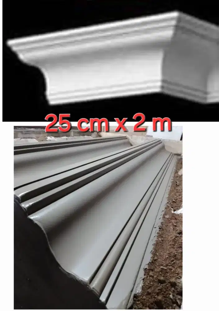 Lisplang beton profil instan