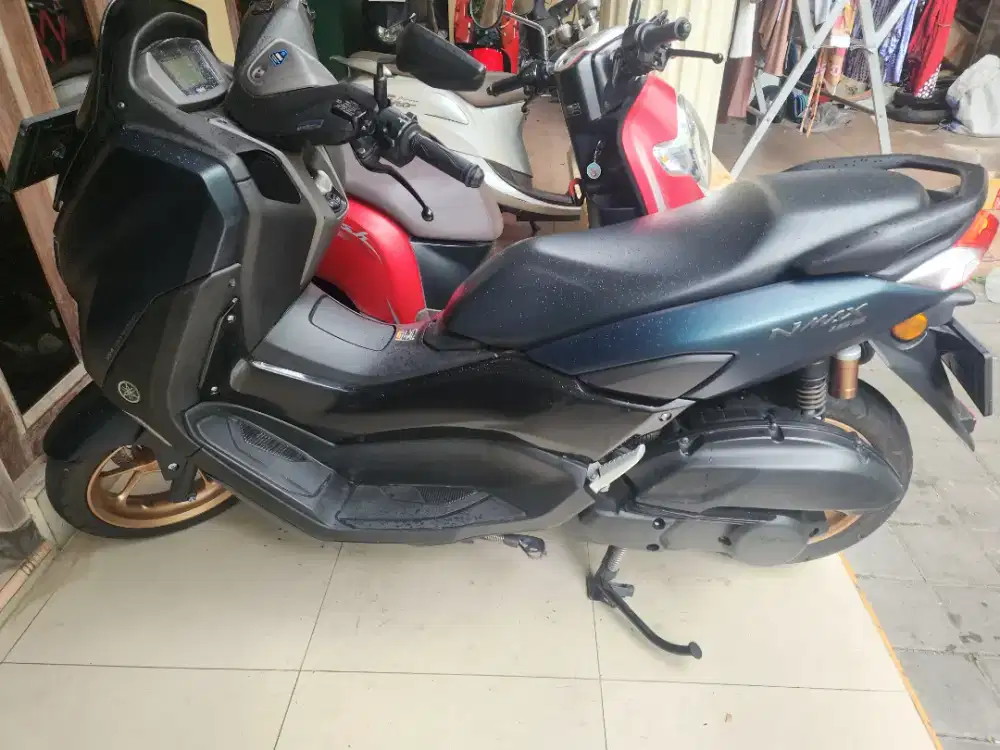 Nmax 2022 hijau keyless abs ready berkode Gbm gandu_baru_motor