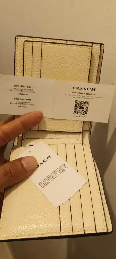 Jual DOMPET COACH ORIGINAL Baru