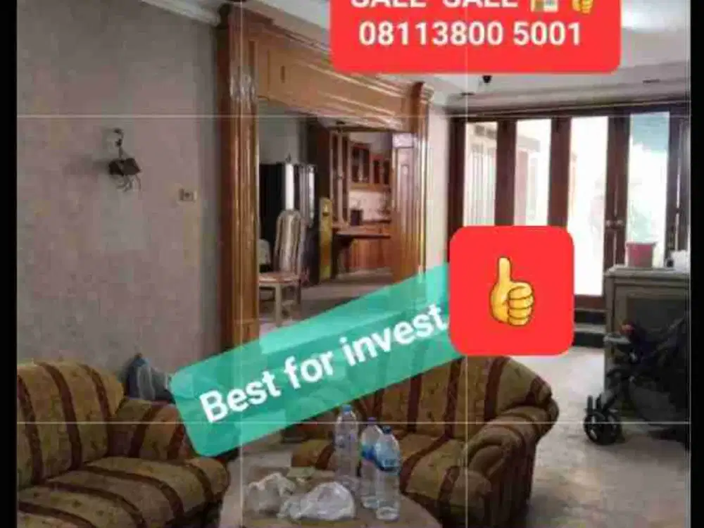 BU ‼️RUMAH WISMA MUKTI BAGUS MURAH