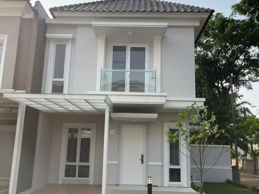 DIJUAL & DISEWAKAN Rumah Baru Karelia Village Gading Serpong