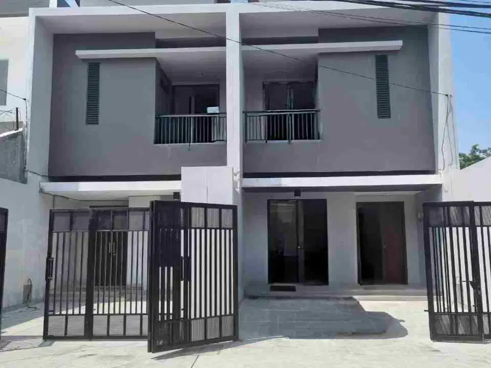 Di jual rumah baru 2 lantai di kav dki meruya