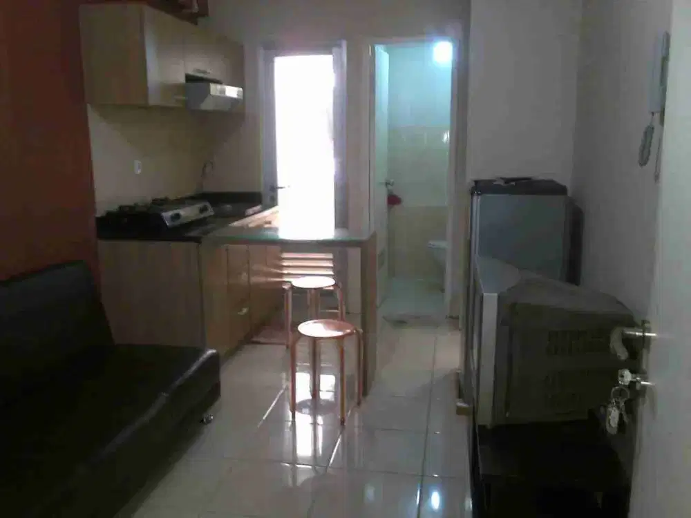 Jual murah rugi Apartemen Gading Nias 2 kamar tidur full furnished dekat St LRT