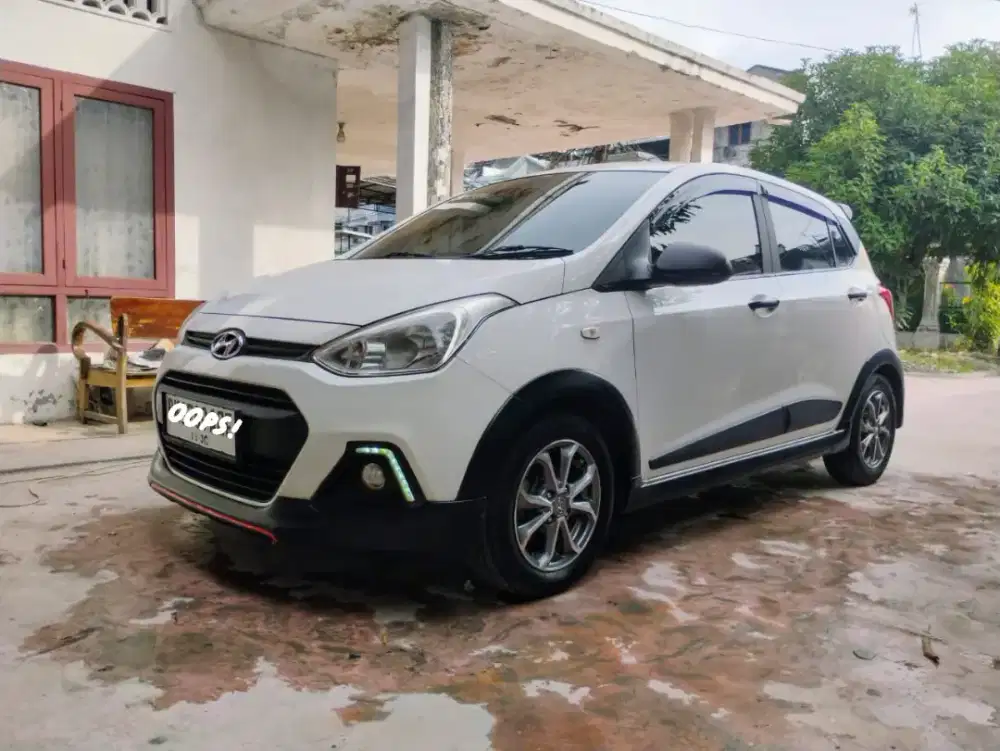 Hyundai Grand i10x MT 2017 Putih (Odo Rendah)
