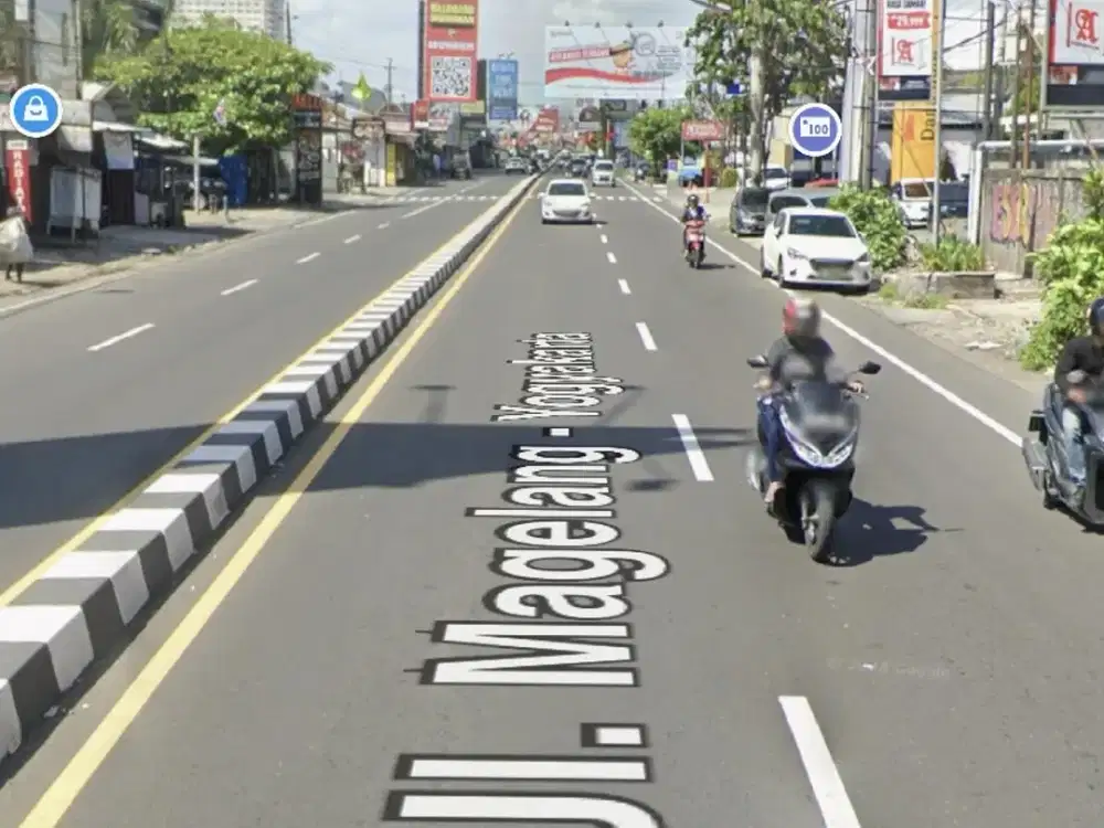 Dijual tanah strategis di pinggir jl magelang jogja