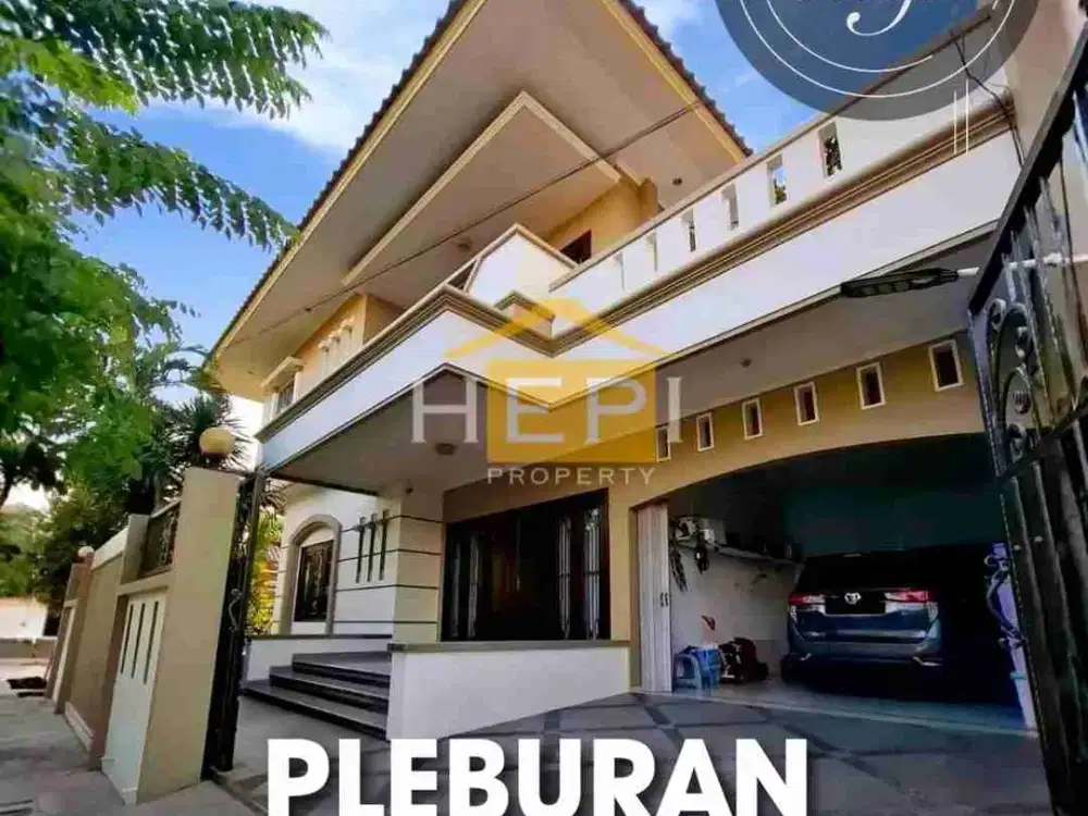 Rumah Mewah 2 Lt Pleburan Tengah Kota Semarang Semi Furnish
