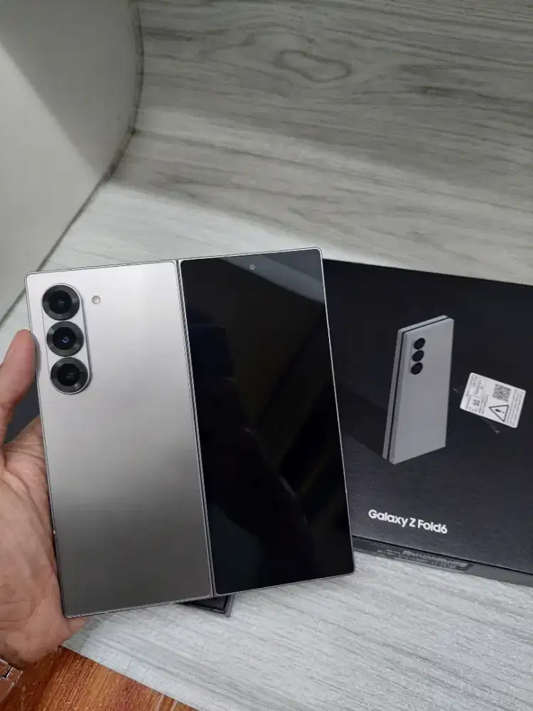 Samsung Z Fold 6 512 Gb Second Resmi Mulus