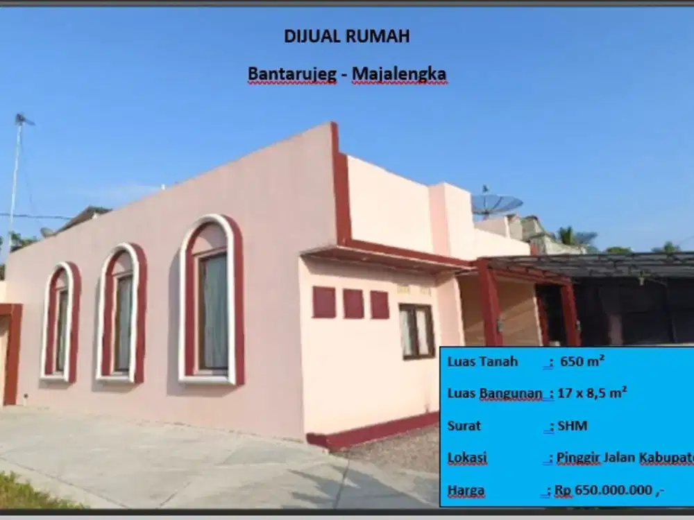 Dijual Rumah Majalengka
