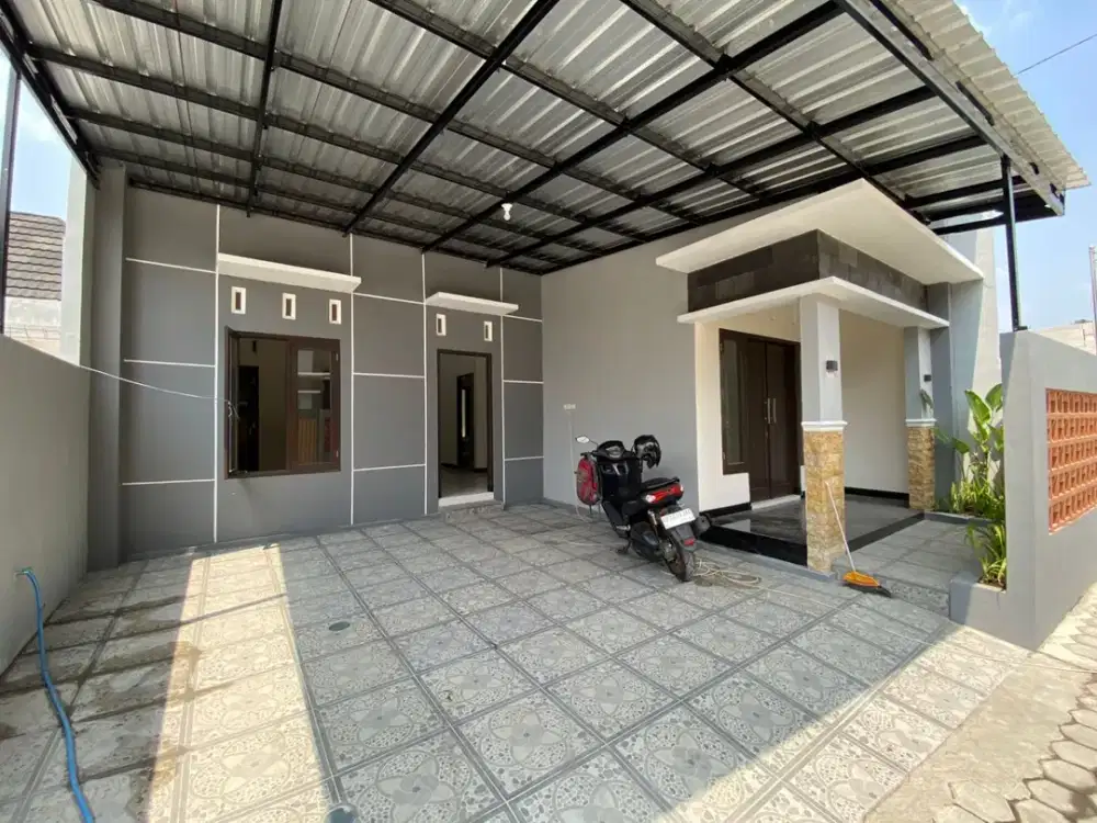 Carport Luas Hunian 1 Lantai di Maguwoharjo Sleman Siap Huni!!