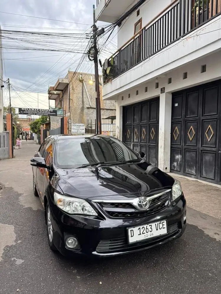 Toyota altis G matic 2011 istimewa siap pake