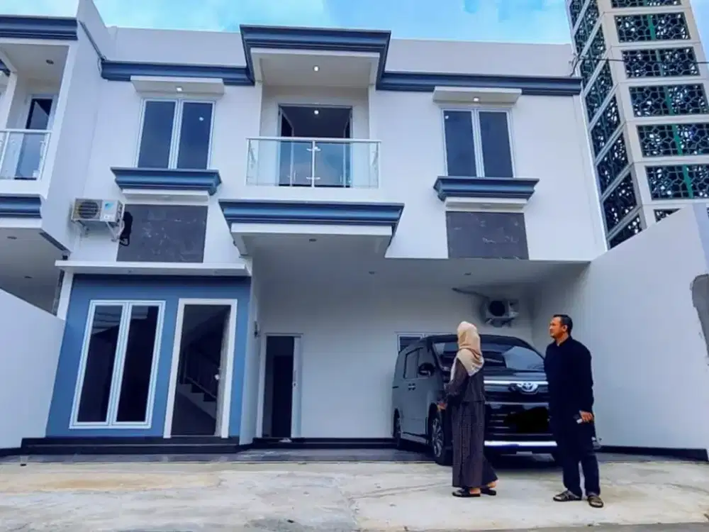 rumah strategis cempaka putih timur dekat yarsi dan pusat bisnis di jakarta pusat