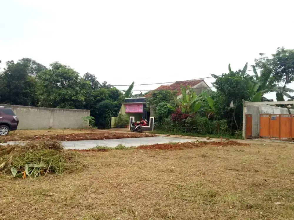 10 Menit Pintu Toll Bojong Gede Tanah Kavling Murah Siap Bangun