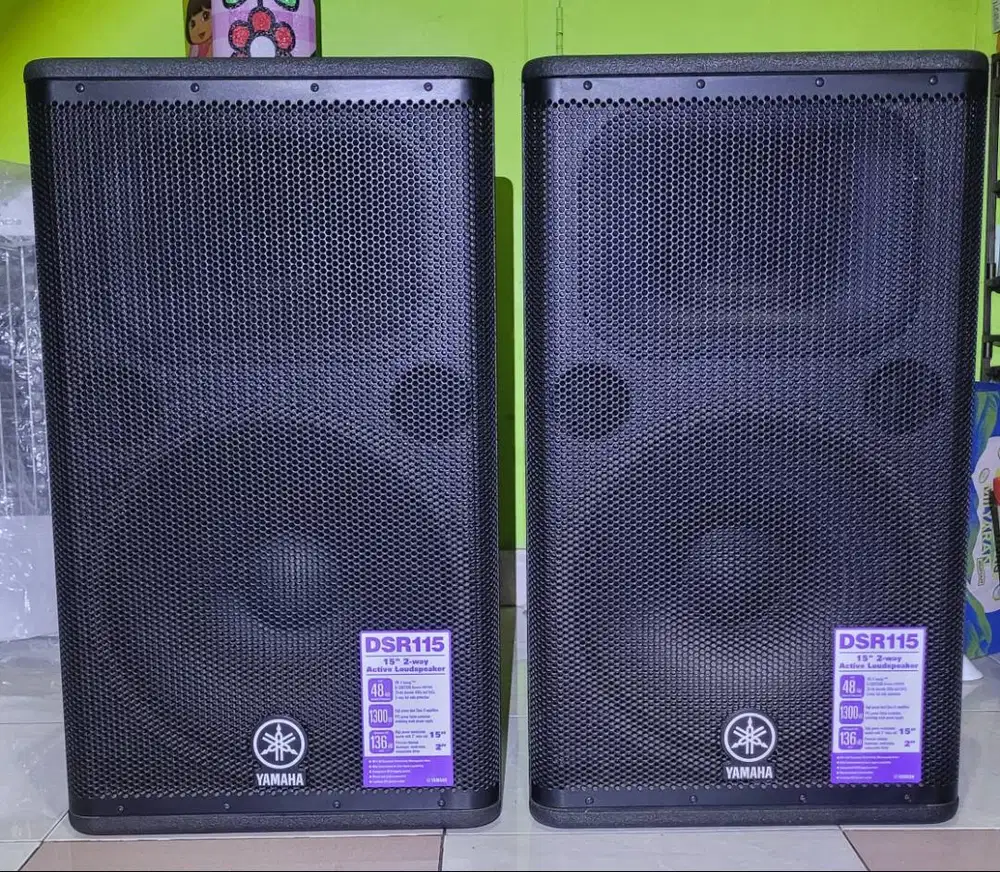 1 Pasang Speaker Aktif DSR115 Yamaha