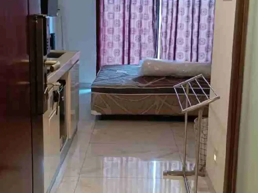 DIJUAL MURAH FULL FURNISHED APARTEMEN SKY HOUSE BSD - STUDIO